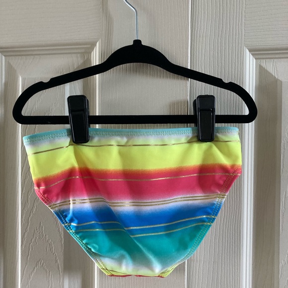 Nautica Girls Striped UV Protection Bathing Suit - Picture 10 of 12